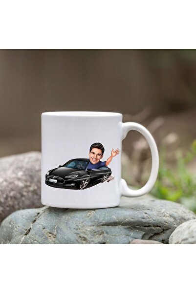 Personalized Glass - Cartoon Glass - Glass for Men