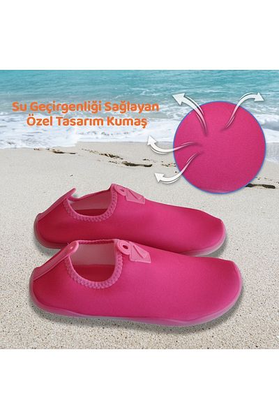 BLACK DEER Lab Pink Multi-Purpose Beach and Sea Shoes