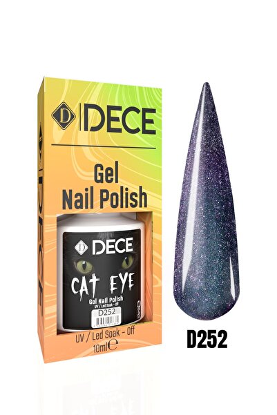 d dece Kalıcı Oje Uv Led D252 (KEDİ GÖZÜ) 10ml