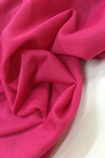 Yiğit Kumaş Fuchsia Thin Jersey Fabric Lining