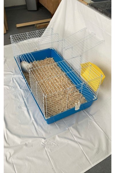EuroGold Mega Büyük Boy Tavşan Guinea Pig Kemirgen Kafesi 100x52x040 cm