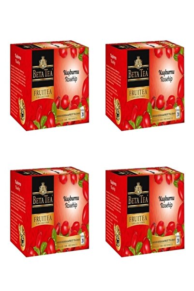 Beta Tea Collectıon Kuşburnu Çayı 20x2.5 Gr X 4 Lü Fırsat Paketi