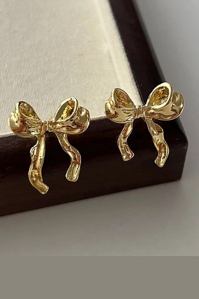 MAZEN Women's Earrings - Bow Model