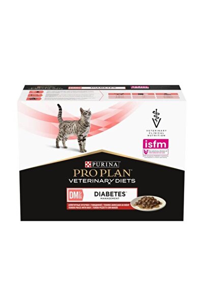 Pro Plan Veterinary Diets DM Diabetes Management Kedi Konservesi 85 gr x 10 ADET