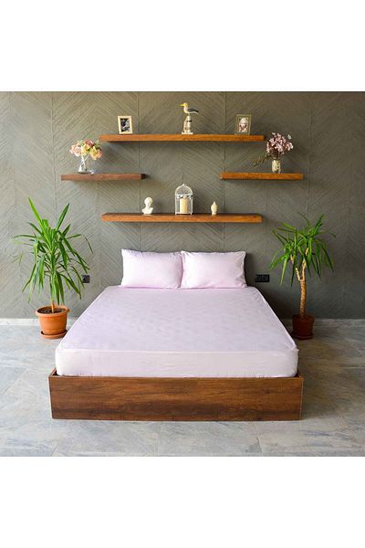 Yuvam 100% Cotton Flannel Double Fitted Set