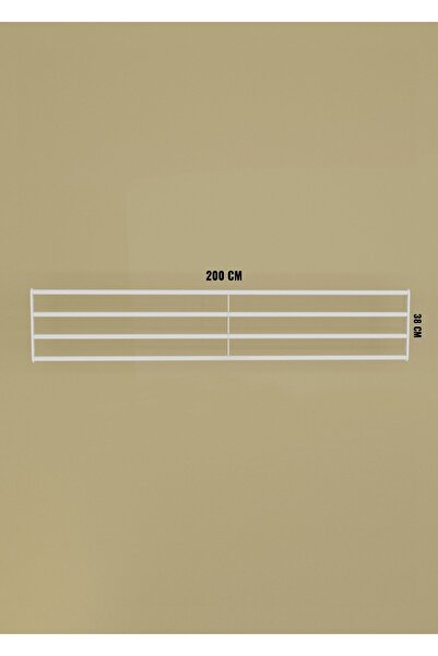 FANO Ek Korkuluk 200 Cm (SADECE MİX RANZA MODELİ ILE UYUMLUDUR) Beyaz