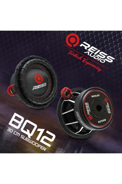 Reiss REİSS AUDIO RS-BQ12.D4 30CM SUBWWOOFER 2400WAT 1200RMS