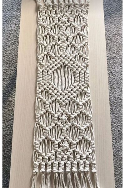 MAKROMEZADE Macrame Runner