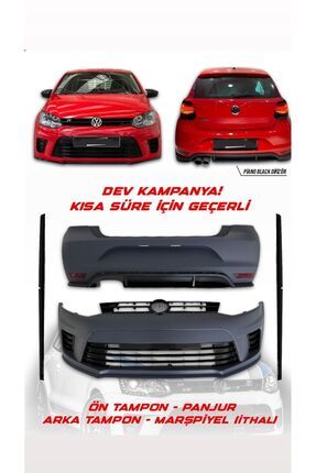 Bosch Polo Wrc on tampon polo Gti arka tampon POLO ON ARKA TAMPON 2010 2017 Fiyat Yorumlar Trendyol