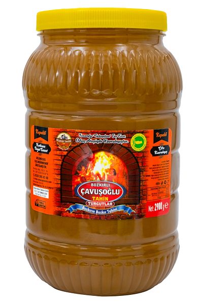 Bozkırlı Çavuşoğlu 2900g Tahini in Wood Fire with Bran and Steppe Tahini