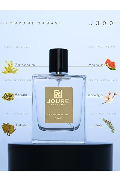 JOURE PERFUME Joure J300 - Aromatik Meyveli Ferah Kokulu 50ml Kalıcı Edp Erke...
