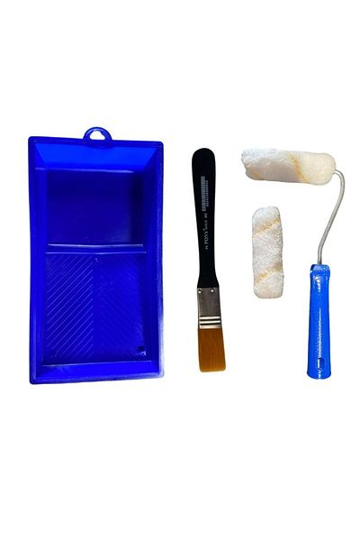 Buhobi Satin Floor Brush Set - Roller