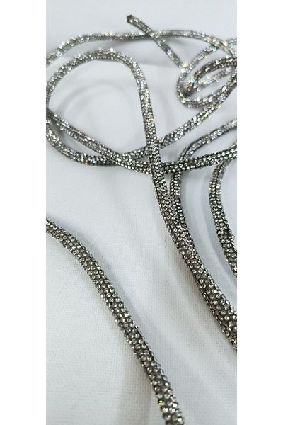 ALTAY TEKSTİL ÜRÜNLERİ FULL STONE EMBROIDERED CORD STRIP