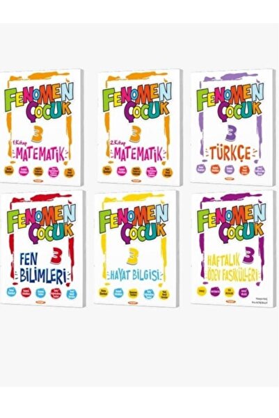fenomen çocuk FENOMEN ÇOCUK 3.SINIF SET (6 KITAP) + HAFTALIK ÖDEV FASIKÜLLERI...