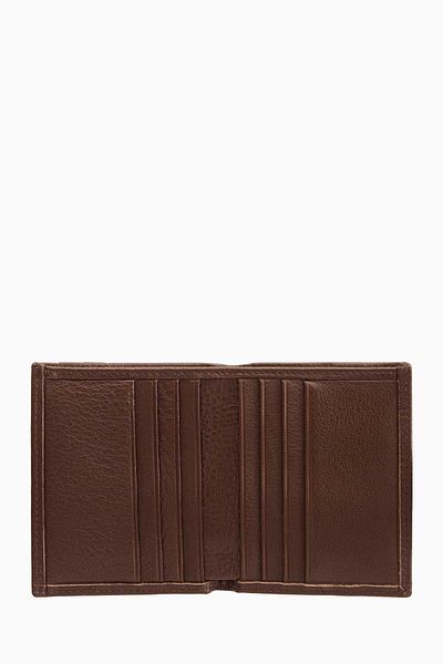 DAMY Portofel unisex cu compartiment pentru monede - maro K518