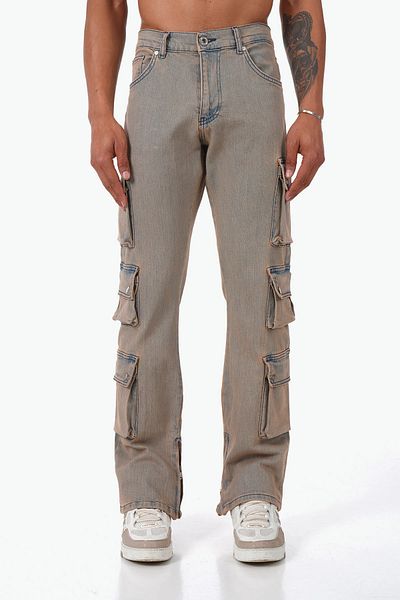 İkao Regular Fit Zipped Cargo Jeans