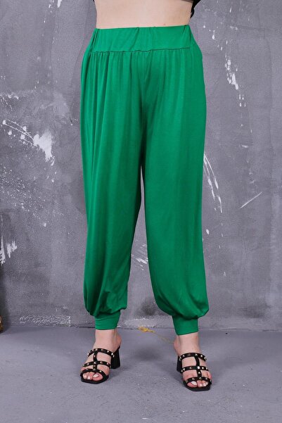 Siyezen Plus Size Lycra Cotton Baggy Trousers