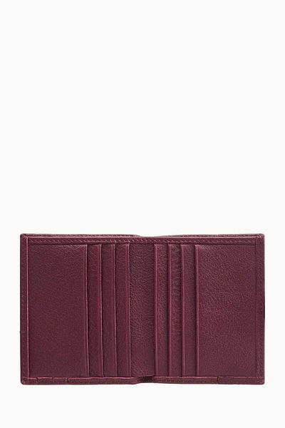 DAMY Πορτοφόλι Unisex Plum - Κουμπωτό, Θήκη για κέρματα και θήκη για κάρτες πολλαπλών διαμερισμάτων - K518