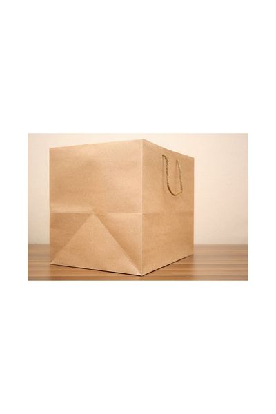 roco paper حقيبة كرافت كرتون ''كعكة'' بحجم 27*35*30 سم (عبوة من 10)