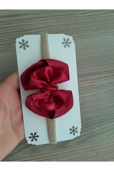 Accessories 29 أكتوبر يوم الجمهورية مشبك الساتان للأطفال والرضع باندانا (لا تركلك)