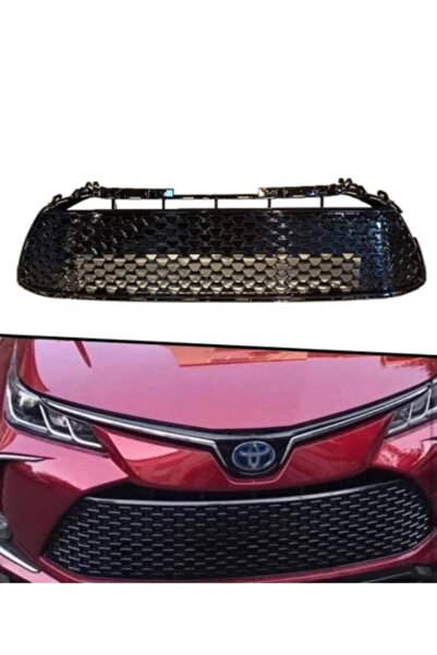 FV-TUNİNG Toyota Corolla Ön Panjur Seti Bal Peteği Desenli 2019 Ve Üzeri