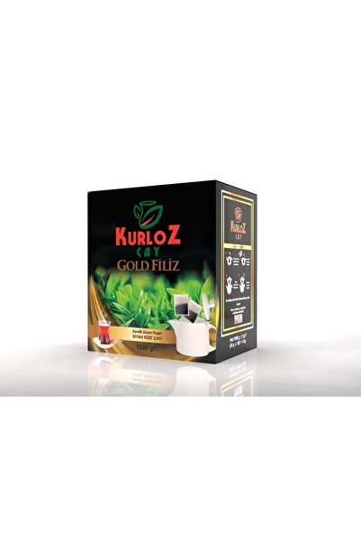 KURLOZ ÇAY Kurloz Gold Filiz Demlik Poşet 1000 gr (20G) Rize Çayı