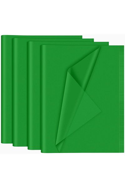 roco paper ورق قطيفة - 20x30 سم A4 - 100 قطعة لون أخضر