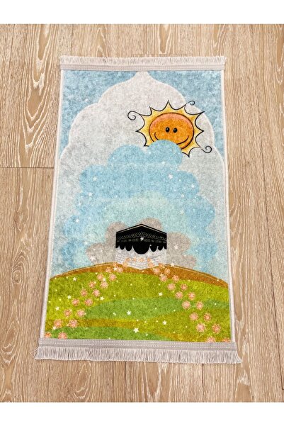 Brillant Çocuk Seccadesi (50x80 Ebat) Mavi