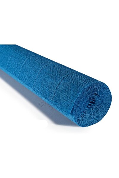 roco paper Italyan Krapon Kağıdı No:557 - Mavi - Turquoise 180 Gr. 50x250 Cm