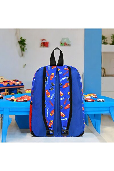 Shopiolog Anaokulu Kreş Günlük Kullanım Erkek Çocuk Sırt Çantası Su Geçirmez Suluklu 2 Bölmeli Okul Öncesi