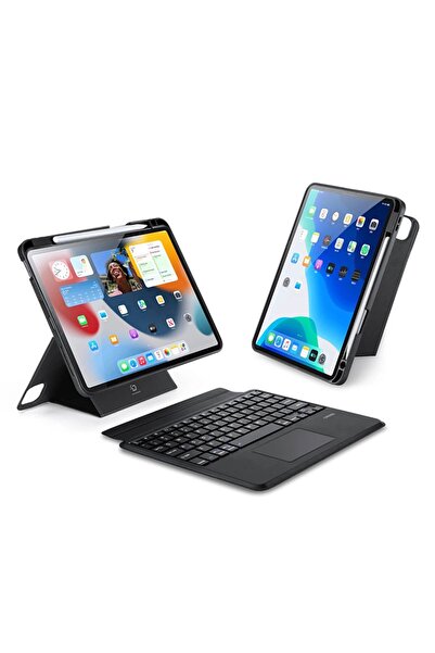 Dux Ducis iPad Pro 12.9 Uyumlu DK Series Kablosuz Bluetooth Klavye Touchpad K...