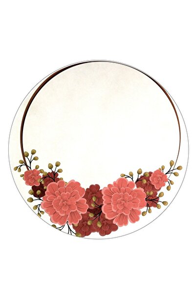 kutula 32 30 Çap Çiçekli Pasta Altlığı (10'LU)