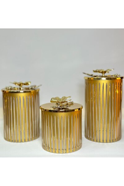 GİTTİGİTTİ 3'LÜ KESMELİ KAVANOZ SETİ GAGA-5000