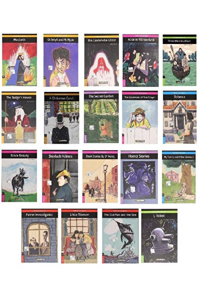 yds publishing A1 A2 B1 B2 Ingilizce Hikaye Seti 19 Kitap