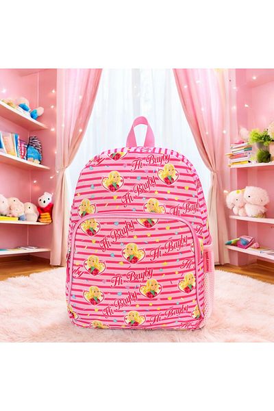 Shopiolog Kindergarten Nursery Daily Use Backpack for Girls - Waterproof, 2 Compartments