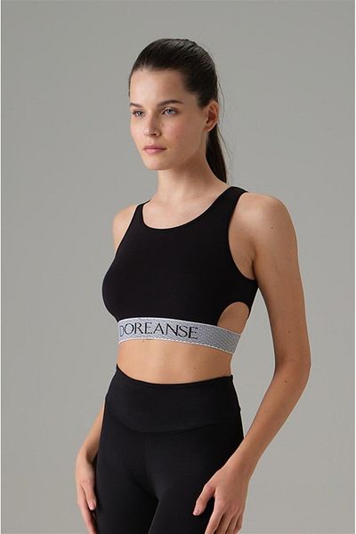 Doreanse Sutien sport cu detalii cu ferestre pentru femei 5598