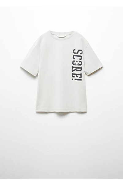 MANGO Kids Mesajlı tişört