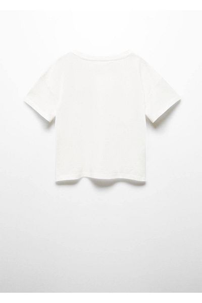 MANGO Kids Μήνυμα T-Shirt