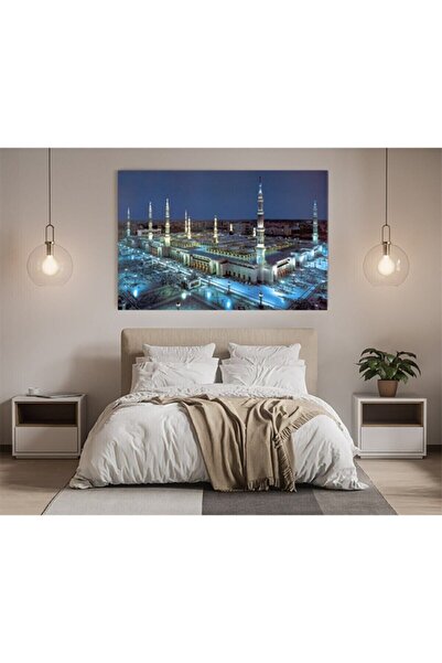 Şehzat Design Mekke Medine Manzarası Kanvas Tablo