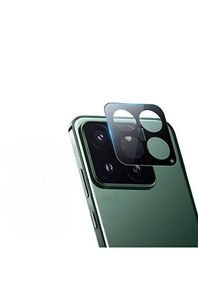 Gpack Xiaomi Mi 14 Kamera Lens Koruyucu 3D Cam Siyah