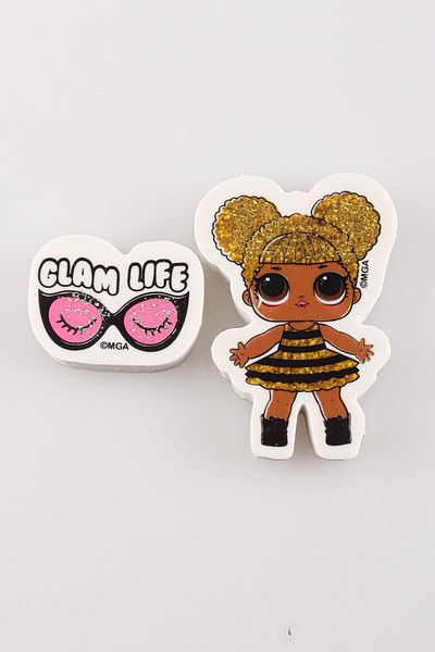 L.O.L. SURPRISE Licensed 2-pack Queen Bee Eraser