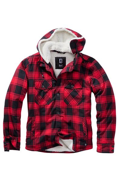 Brandit Herren Holzfällerjacke mit Kapuze