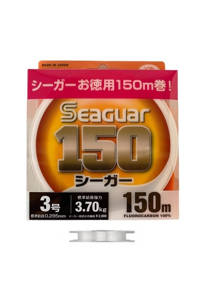 seaguar 150 0.285mm %100 Fluoro Carbon Misina 150mt