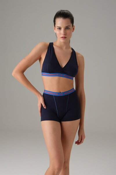 Doreanse Navy Blue Women's Boxers - 8161 Model