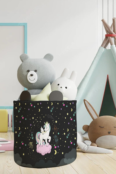 Talia Home Organizator pentru cameră pentru copii și bebeluși cu model de uni...