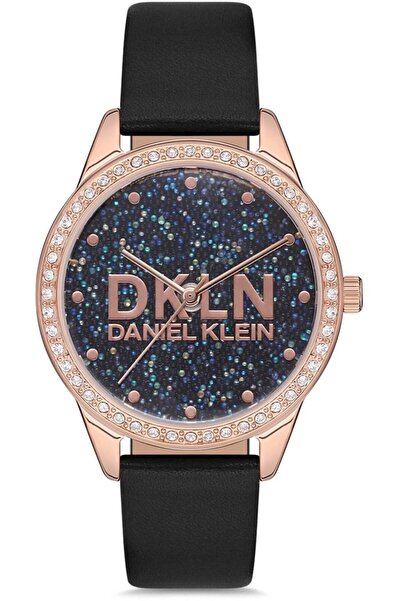 Daniel Klein Kadın Siyah Taşlı Kol Saati
