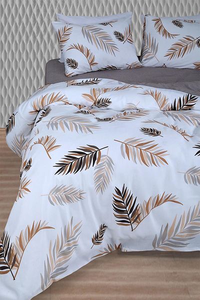 Zeynep Tekstil Single Cotton Duvet Cover Set - Duvet Cover and Pillowcase| BED WITHOUT SHEET