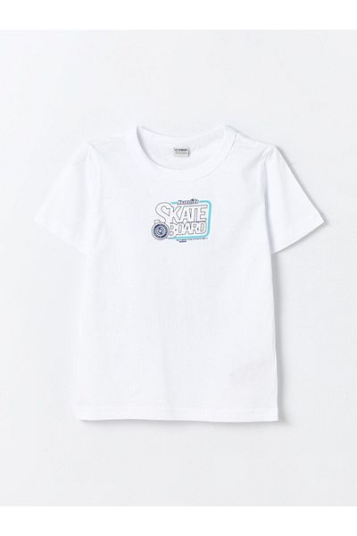 LC Waikiki Crew Neck Boys' T-Shirt and Swim Shorts
