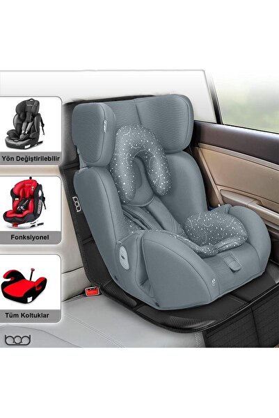Bod Isofix Girişli Oto Çocuk Koltuğu Koruyucu Alin Oto Kılıfı Ana Kucağı Puset Koruma Koltuk Minderi