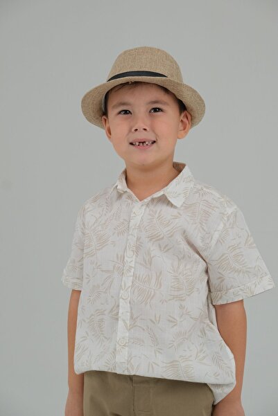 ASG TEKSTİL Cămașă cu mânecă scurtă pentru băiat BHY 3S